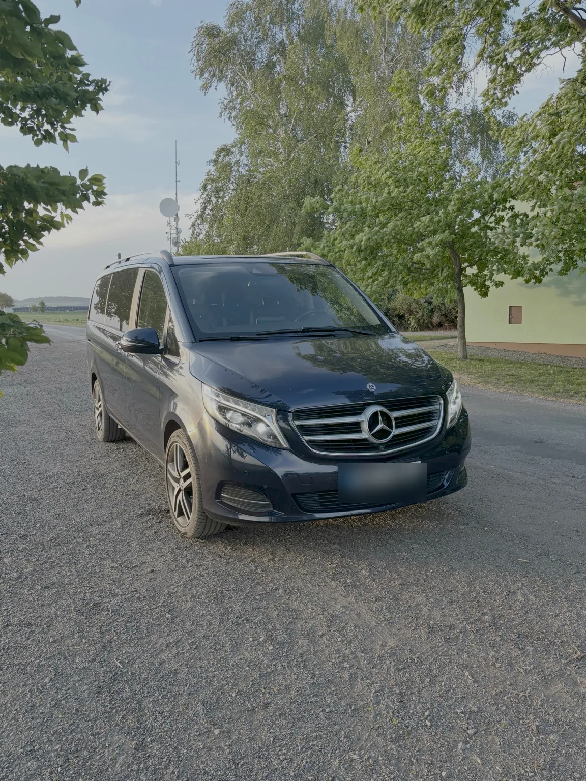 Mercedes-Benz V zepředu