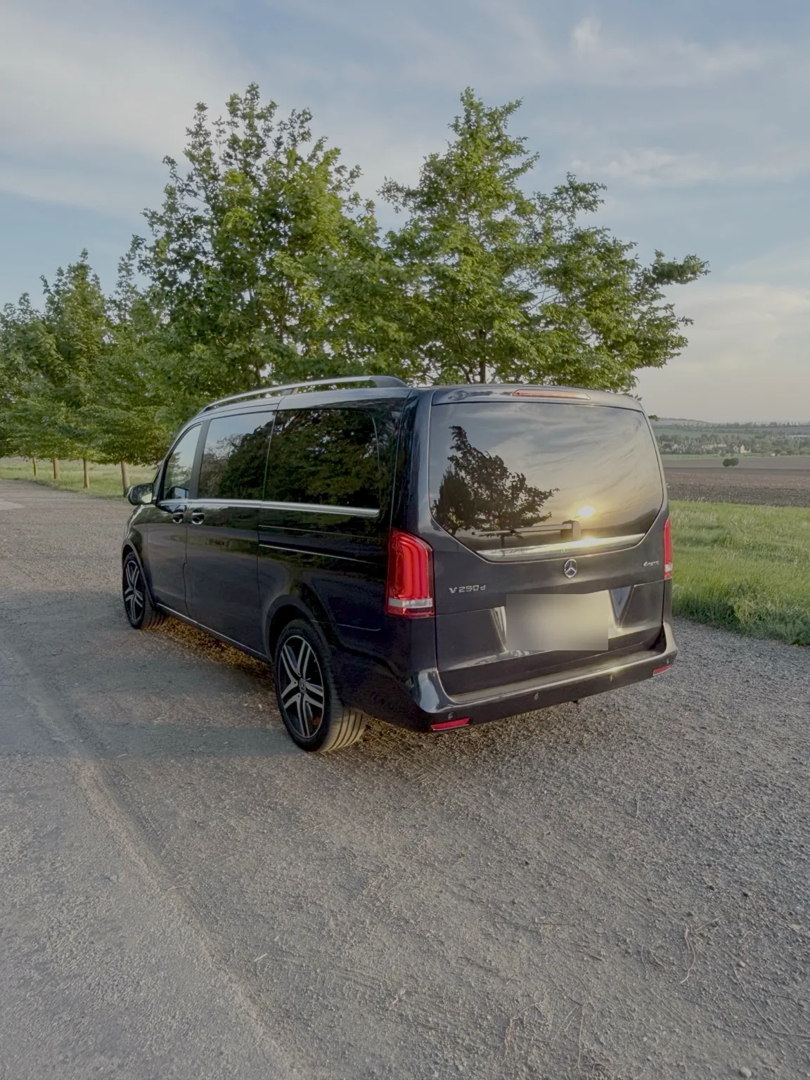 Mercedes-Benz V zadní pohled